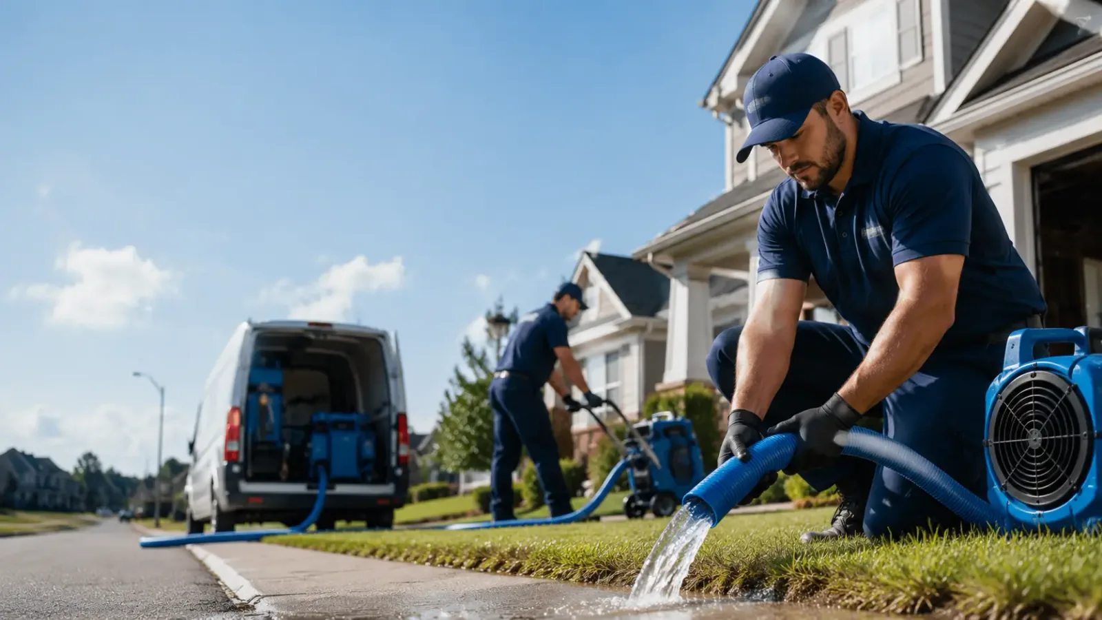 Flood Damage Restoration in Santa Fe, TX